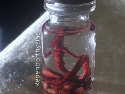 Flesh removed from my body