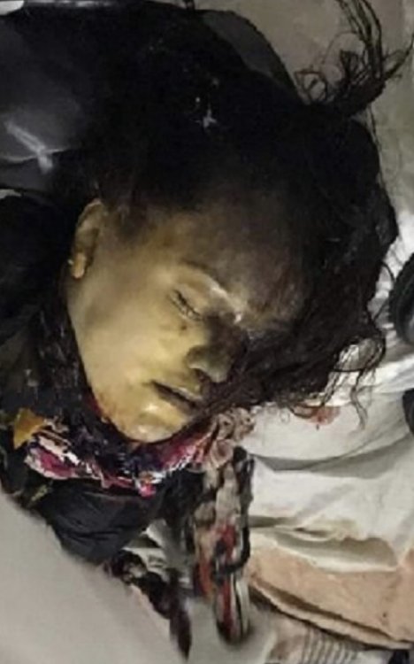 Pretty/ugly lady killed by old man