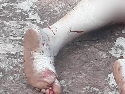 Fat daddy killed after money selfie