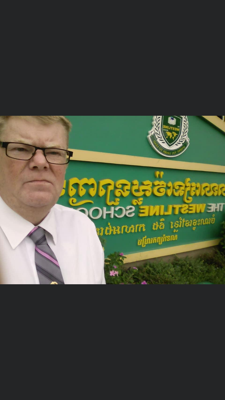 British teacher died of heart attack in Cambodia.
