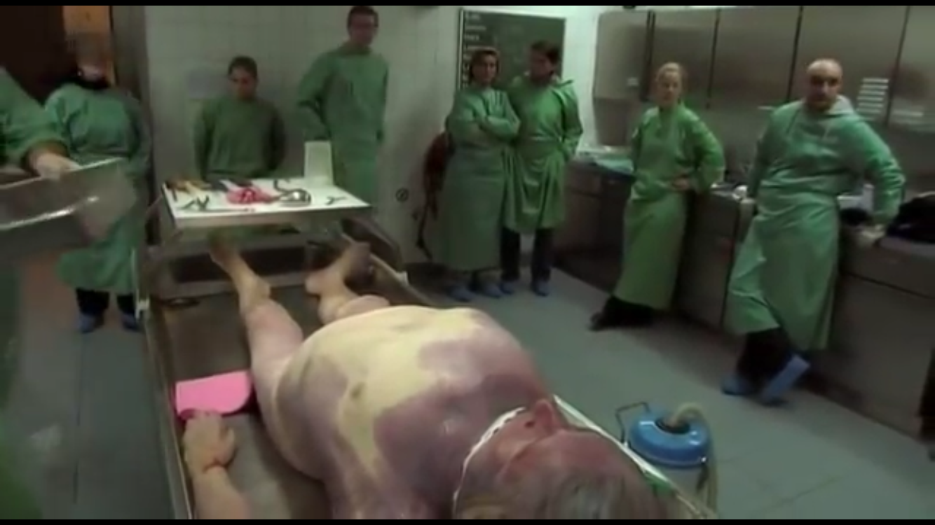 German Man died at home and was taken to morgue for autopsy