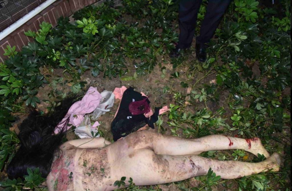 (Uncensored).Chinese Woman Stripped Naked And Brutally Murdered