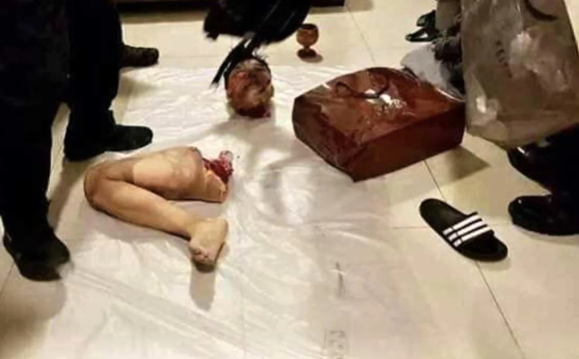 Woman found dismembered