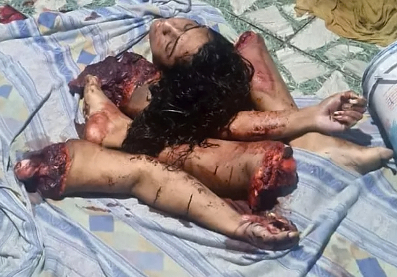 Trans woman before and after a date with a client in Brazil