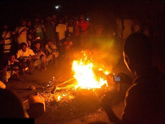 2 Europeans burned alive