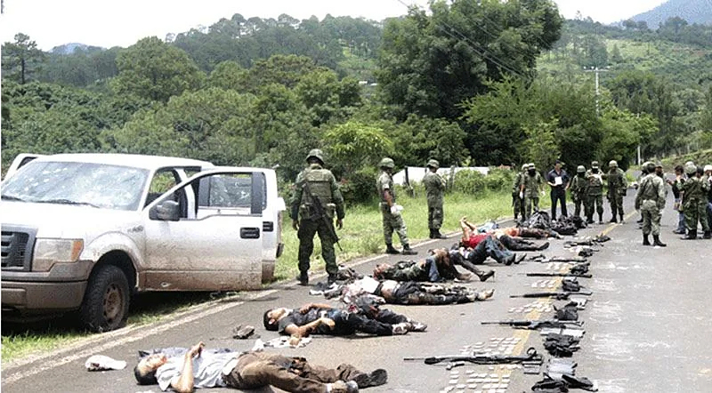 Some Photos about Mexican drug traffickers