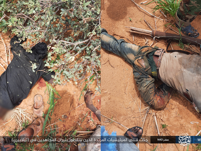 Photo report Dead apostate militias killed by Islamic State in Africa