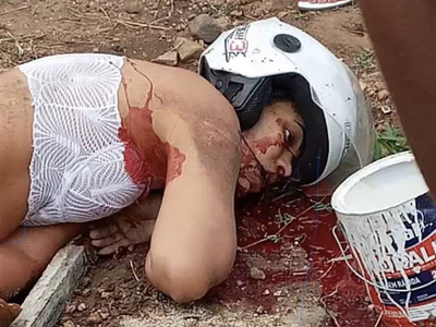 Young woman murdered with several shots.