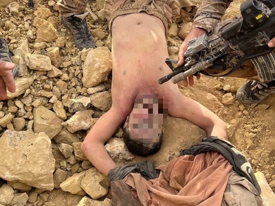 Iraq: 9 ISIS pigs were killed a few days ago by an air strike.