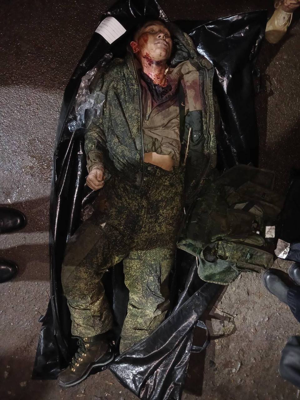 Destroyed North Korean soldiers with fake documents.