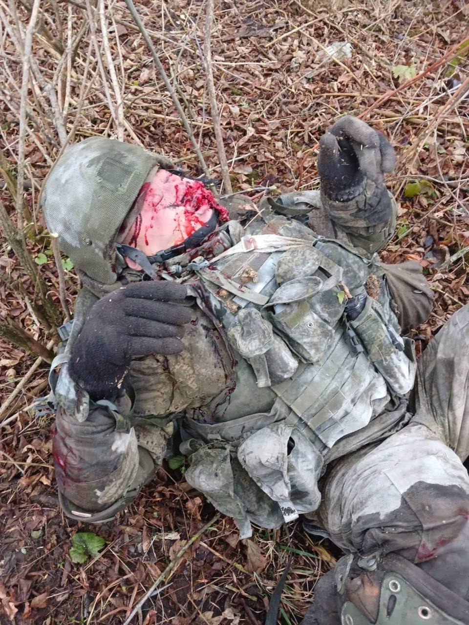Dead North Koreans in Kursk.