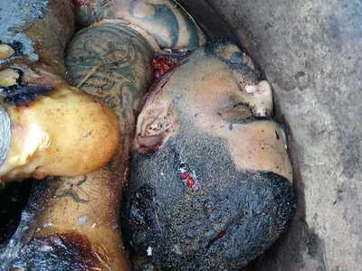 Drug dealer dismembered and burned