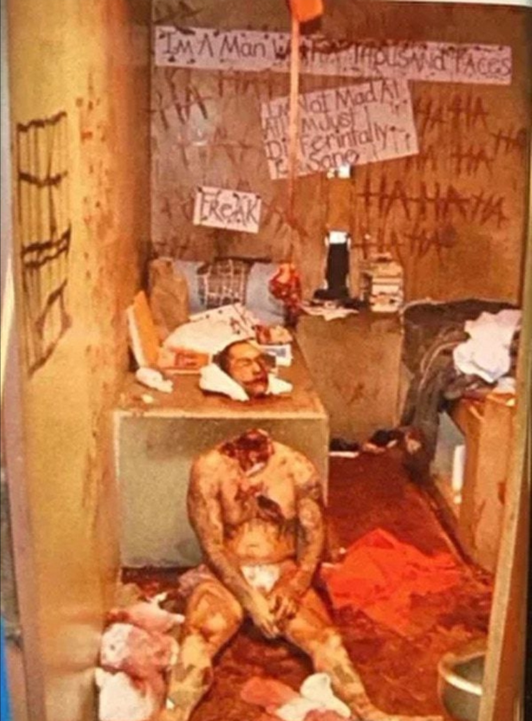 Jamie Osuna (Mexican Joker) Beheaded Cellmate Images