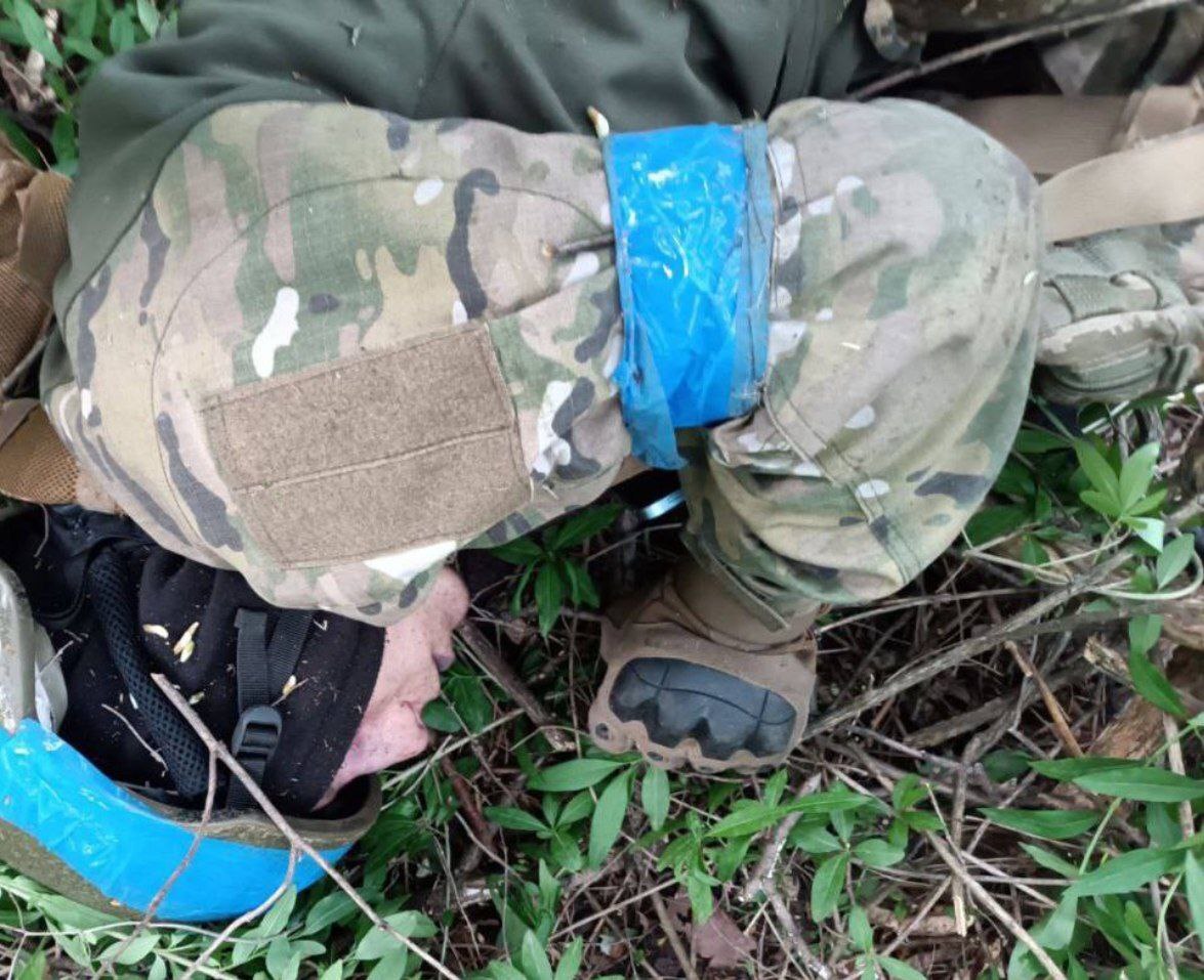Ukrainian platoon after an ambush