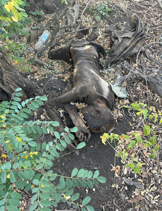 9 Ukrainians serving as fertilizer.