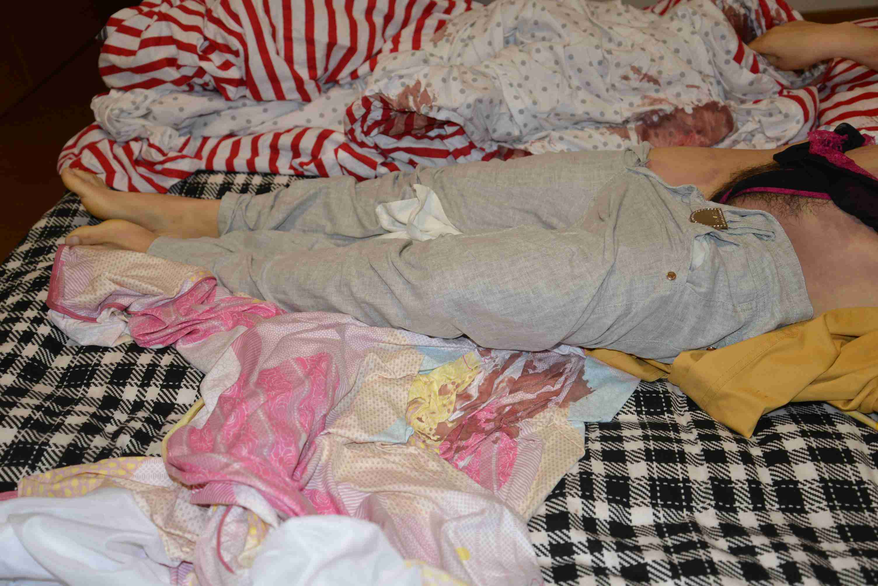 Stabbed Chinese Woman...BRUTAL!!