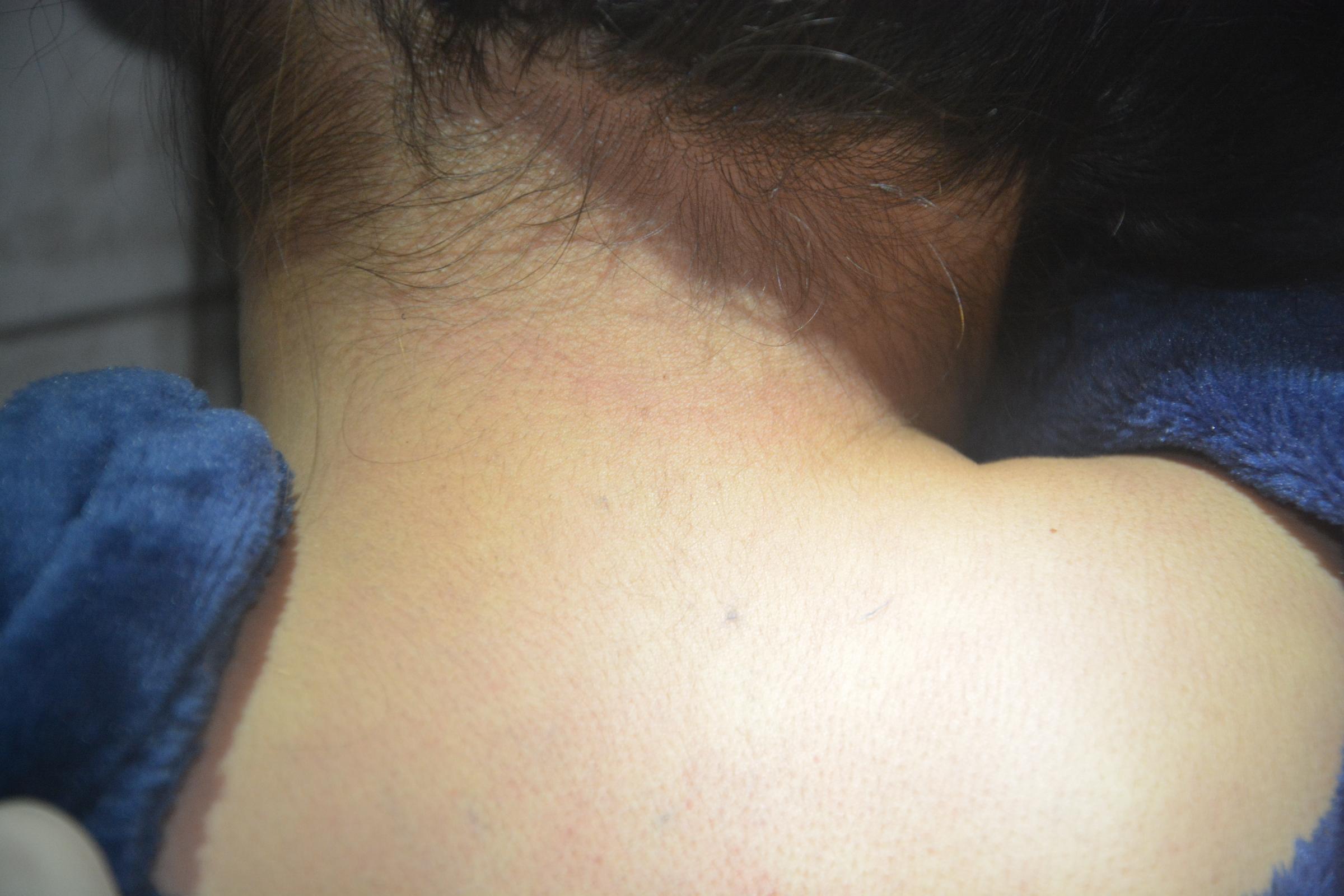 Pretty Chinese girl naked in morgue