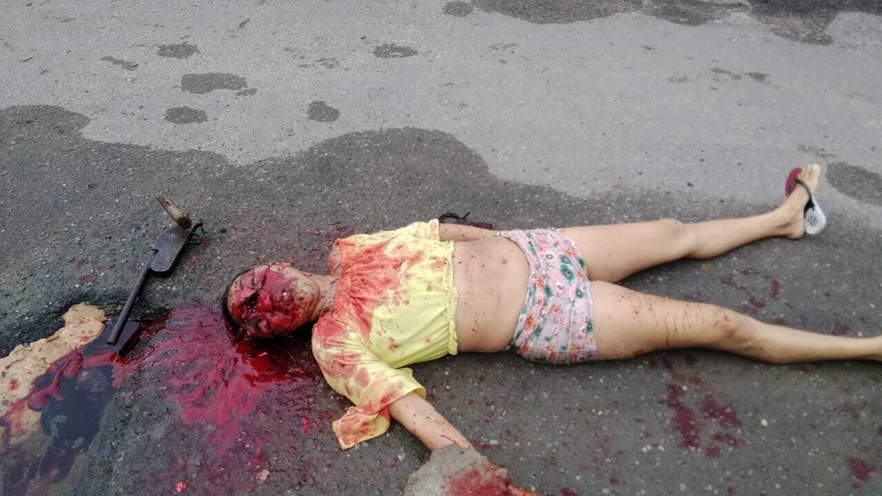Brazil: Woman beaten to death in the street.