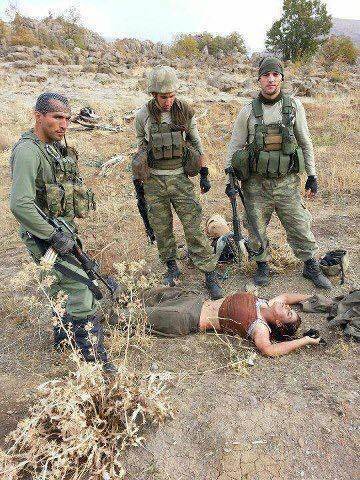 New Dead Female Pkk Soldiers Collection