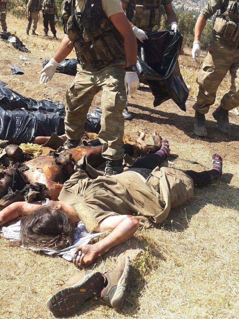 New Dead Female Pkk Soldiers Collection