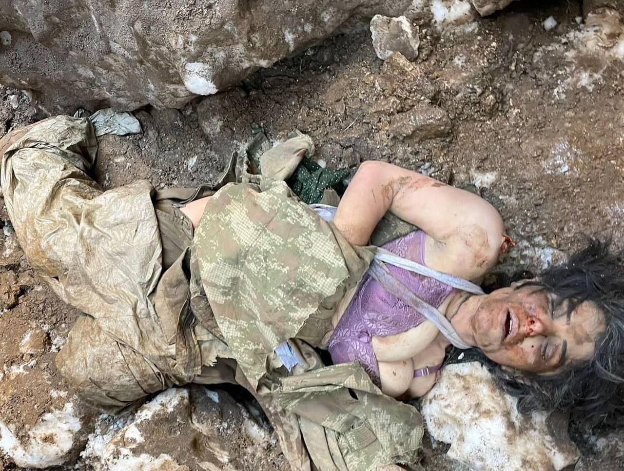 New Dead Female Pkk Soldiers Collection