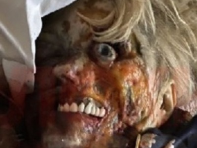 Old Woman Dies in Her Bed So Her Starving Dog Eats Her Face