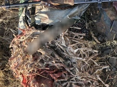 Pkk woman fighter killed and soldiers sexually abused the dead body 