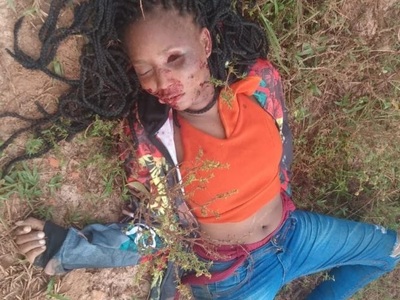 Colombian young woman killed and get her eyes gouged out