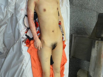 Sexy tattooed Chinese woman commit suicide by jumping from balcony 