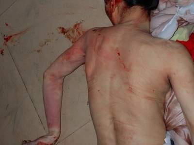 Chinese prostitute butchered by meat cleaver 