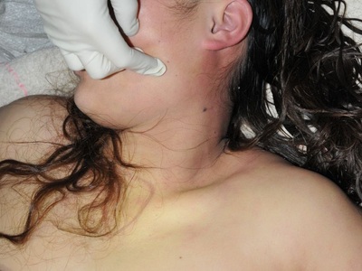 Young Chinese Chubby woman killed in her home 