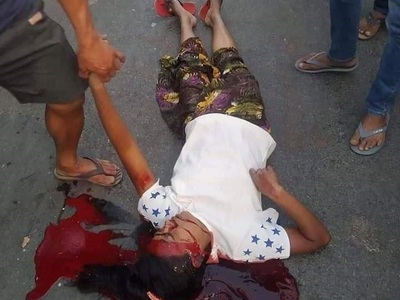 Young woman killed by stray bullet to the head