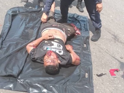 Motorcyclist crushed dead under truck