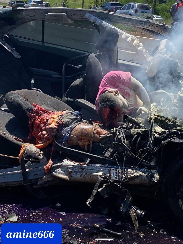 Couple horrifically killed in brutal accident wife split in half