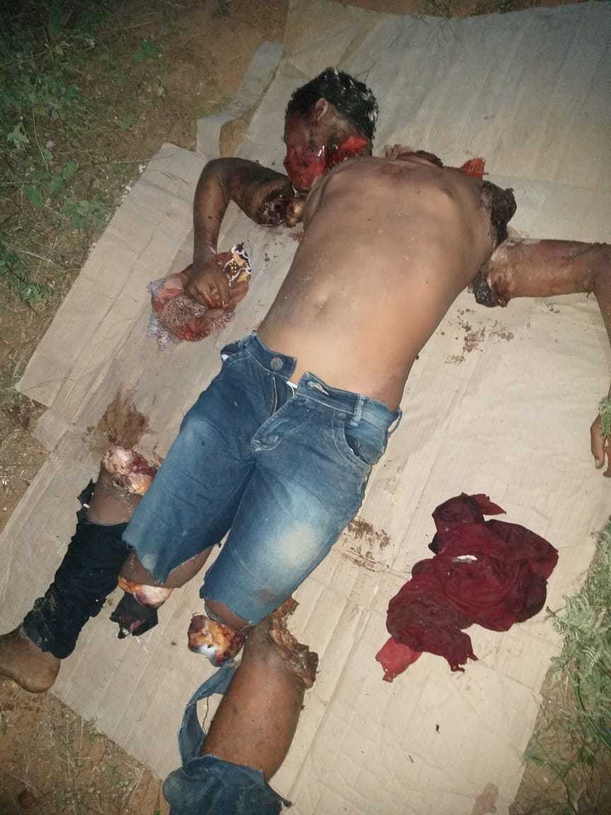 The police locate the dismembered body in Cabrobó, Brazil