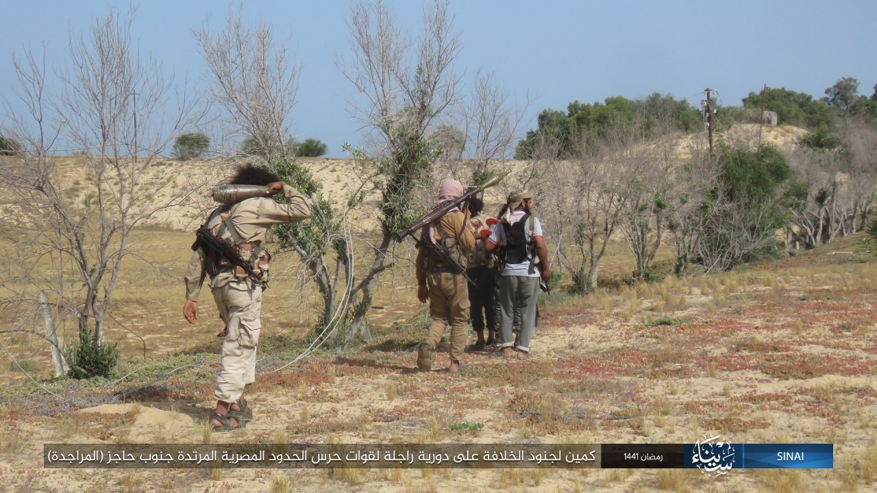 One side of the ambush of the caliphate soldiers in the apostate force