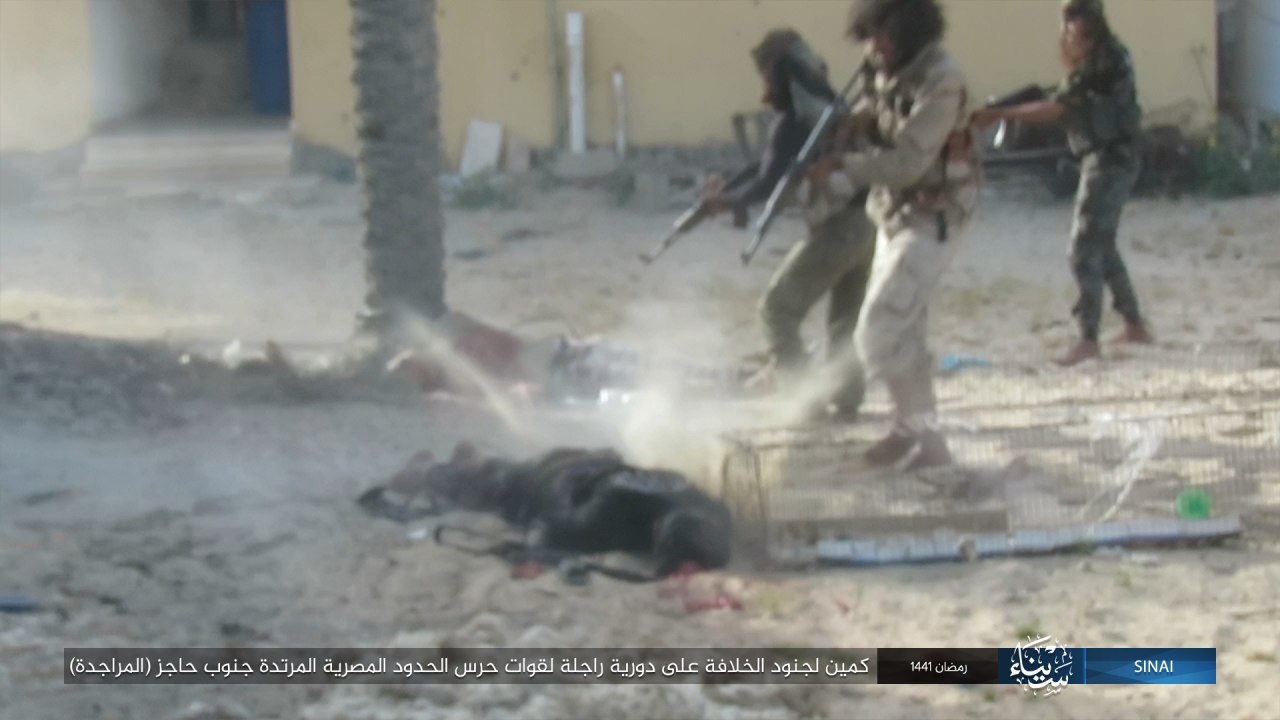 One side of the ambush of the caliphate soldiers in the apostate force