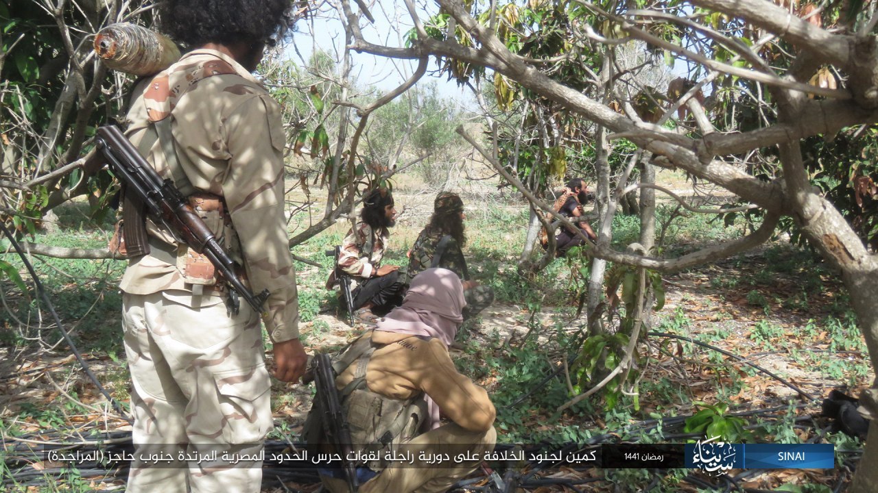 One side of the ambush of the caliphate soldiers in the apostate force
