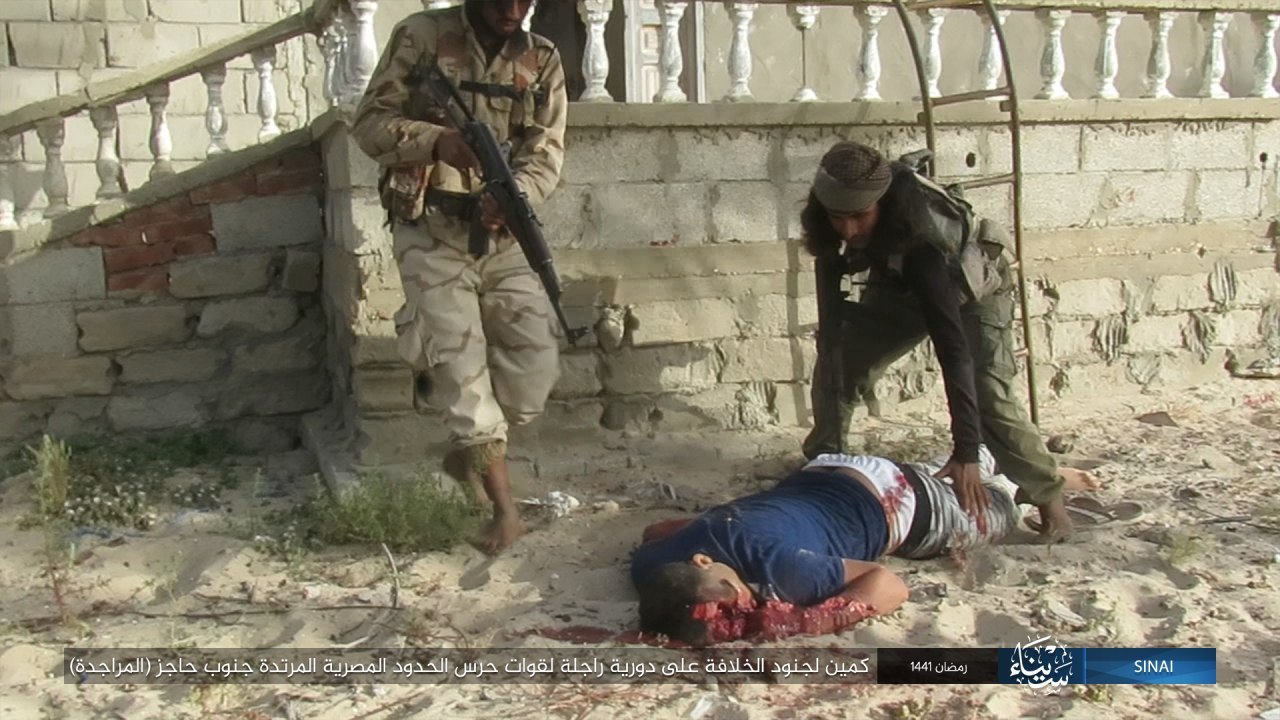 One side of the ambush of the caliphate soldiers in the apostate force