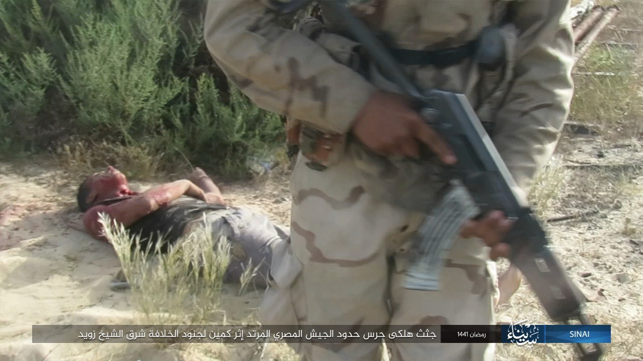 One side of the ambush of the caliphate soldiers in the apostate force