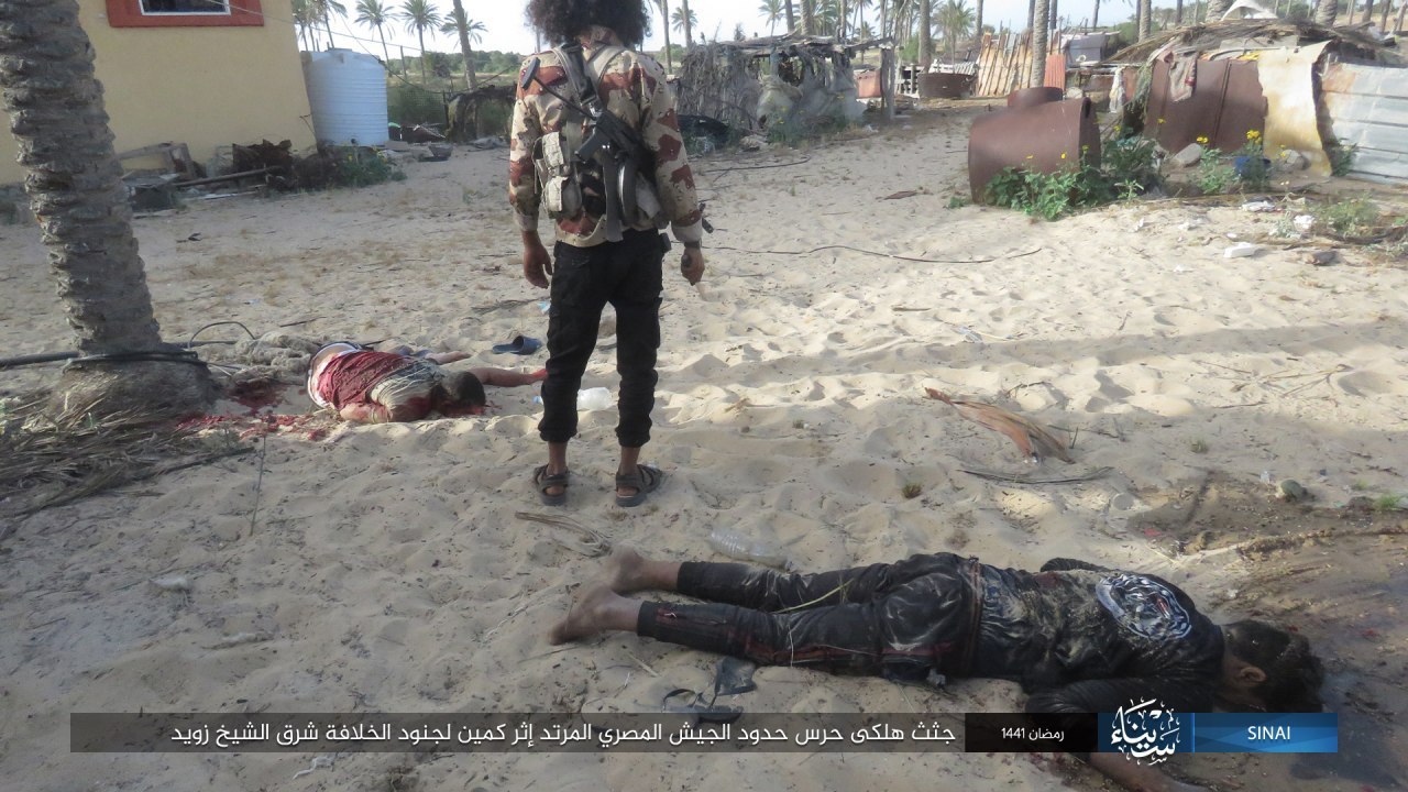One side of the ambush of the caliphate soldiers in the apostate force