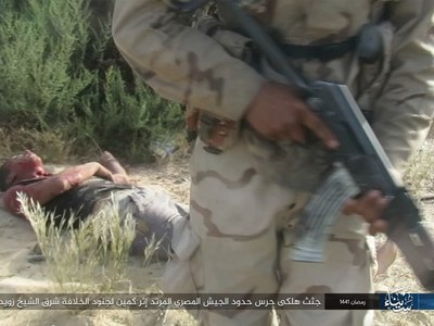 One side of the ambush of the caliphate soldiers in the apostate force