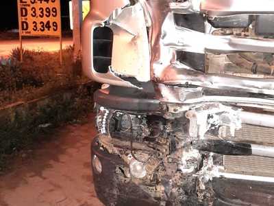 Brutal accident man totally shattered (photos) 