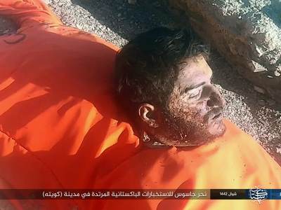 Two spies of apostate Pakistani they are beheaded 