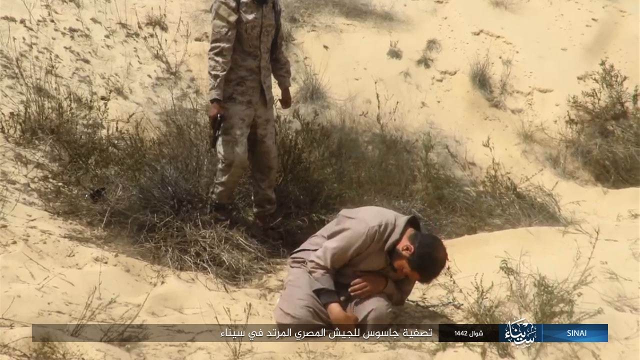 Pictures. The killing of spies for the apostate