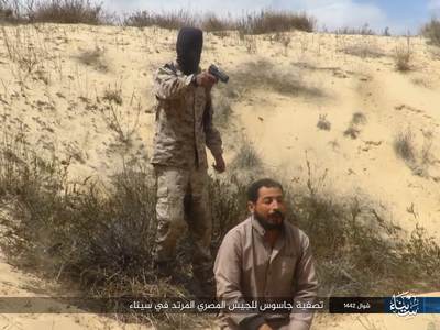 Pictures.  The killing of spies for the apostate 