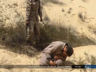 Pictures.  The killing of spies for the apostate 