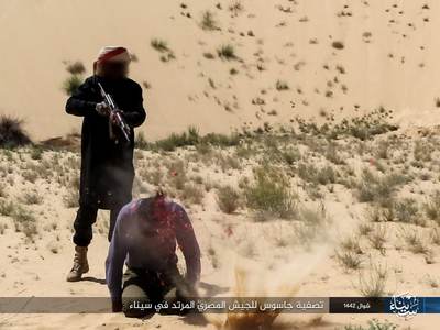 Pictures.  The killing of spies for the apostate 