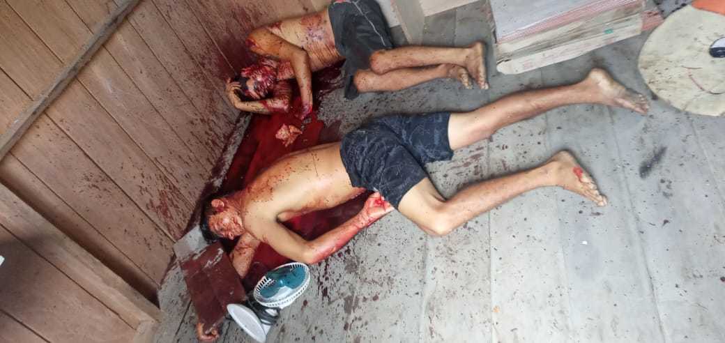 Two male victims of double homicides.