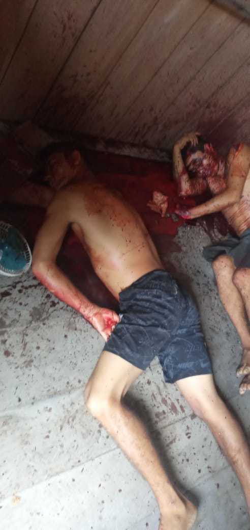 Two male victims of double homicides.